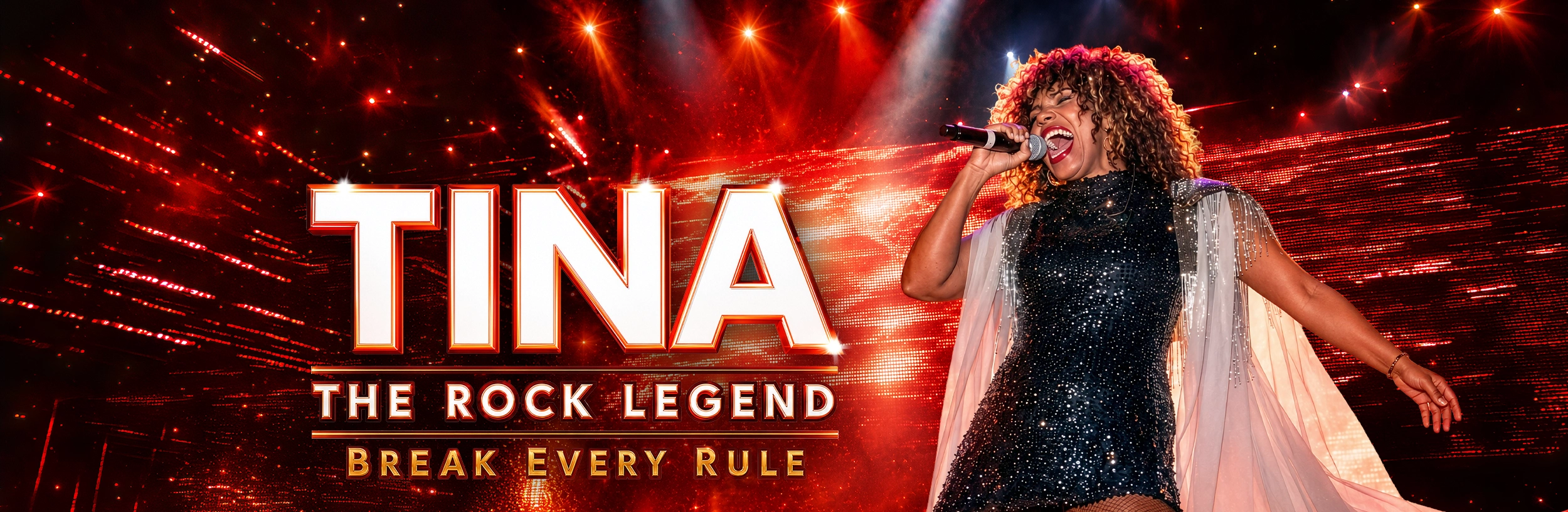 Tina The Rock Legend Header