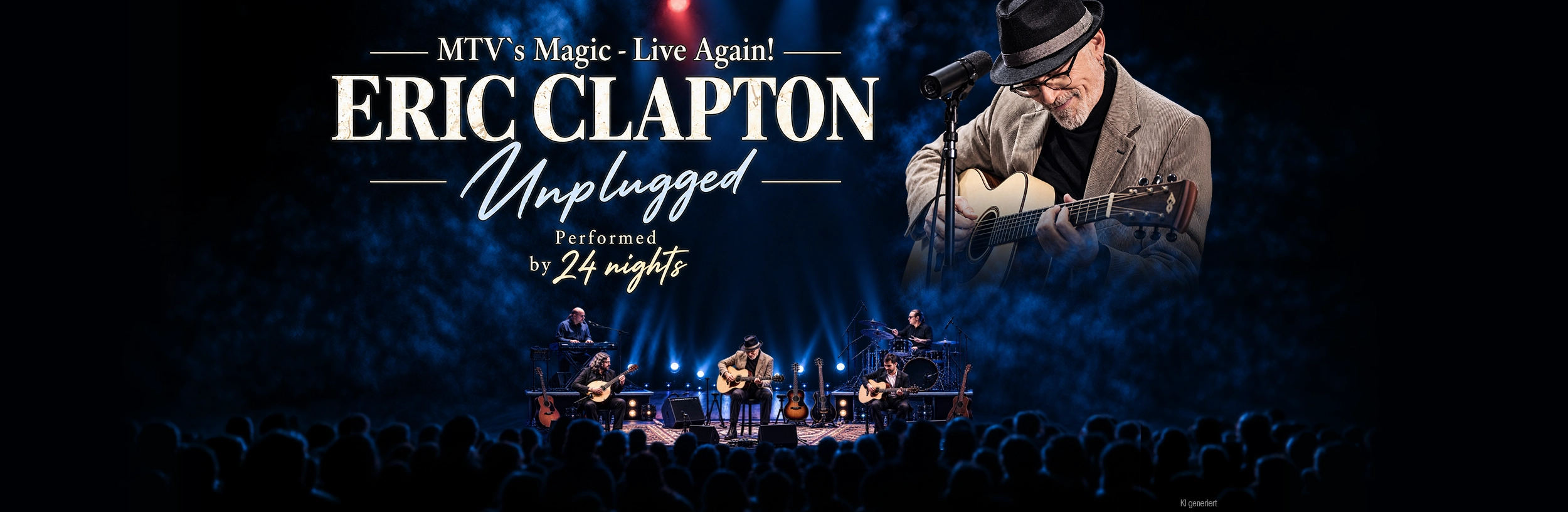 Eric Clapton Unplugged - Performed by 24 nights