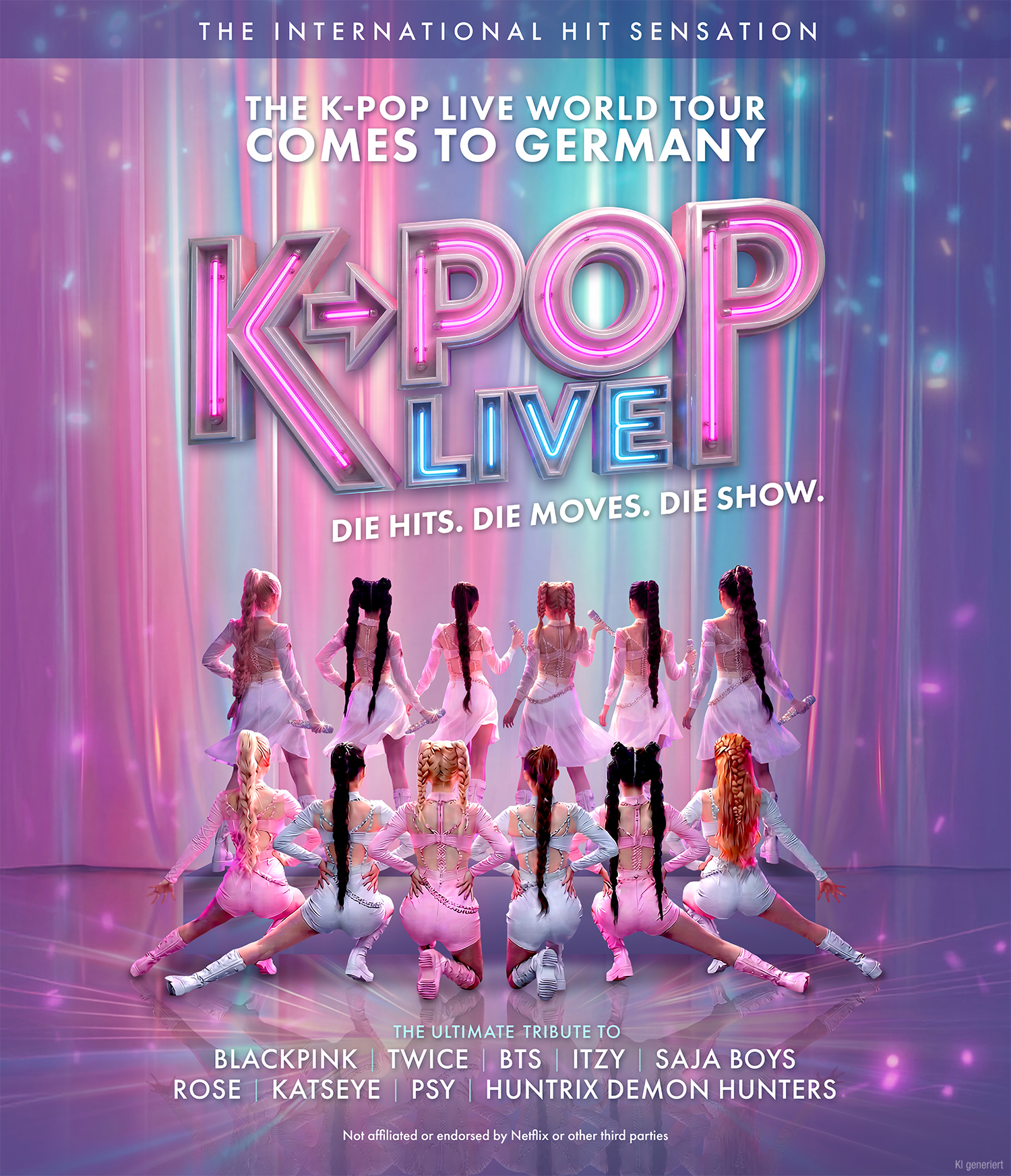 Das Plakat für K-POP Live!